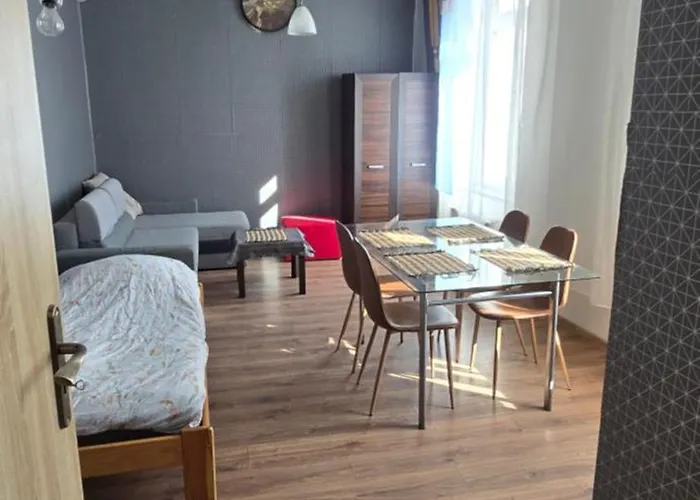 公寓 W Centrum Zabkowic Slaskich Z Dwoma Sypialniami